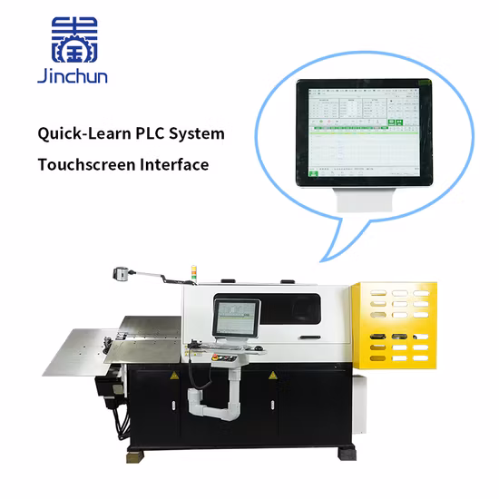 Automatische hochwertige 3D-CNC-Bewehrungsdrahtbiegemaschine