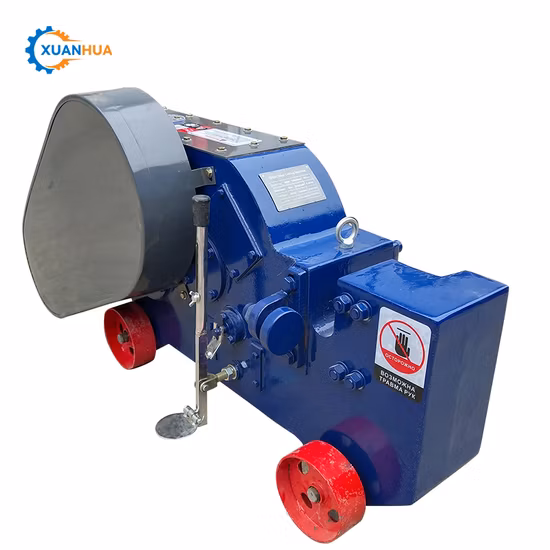 China Factory Direct Supply Gq50 Manueller Stahlstangenschneider Automatische Stahleisenstangen-Bewehrungsschneidemaschine