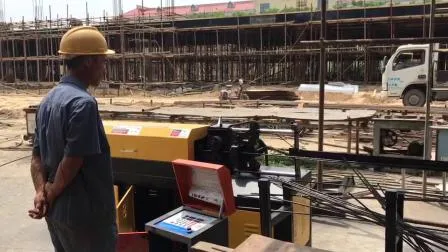 CNC-Maschine zum Richten und Schneiden von Bewehrungsstäben