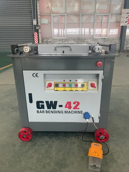 Konstruktions-Bewehrungsbiegemaschine, elektrische Stahlstahlbiegemaschine für 40 mm